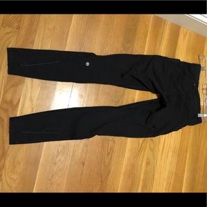 Lululemon black winter warm leggings size small